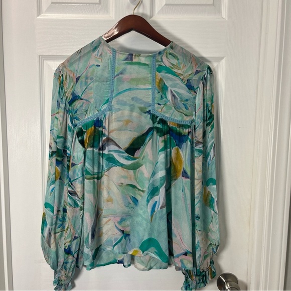 Anthropologie Blank  Women's Blouse pastel size small - Picture 1 of 10